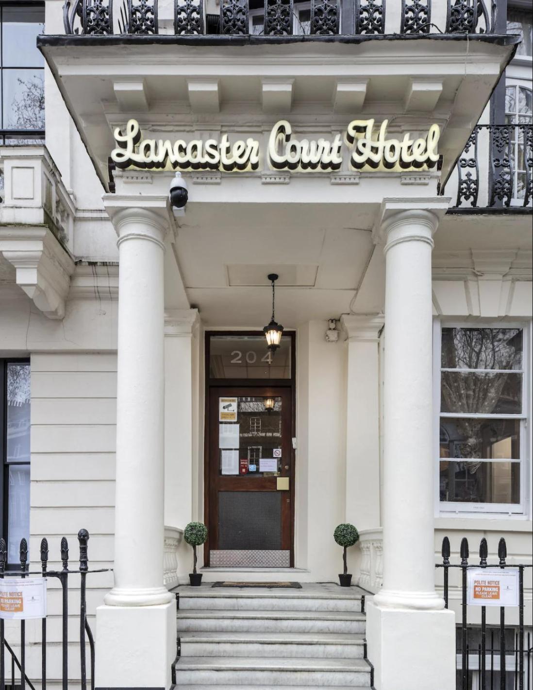 Lancaster Court Hotel Londen Buitenkant foto